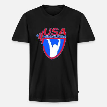 Team USA Weightlifting' Men's T-Shirt 